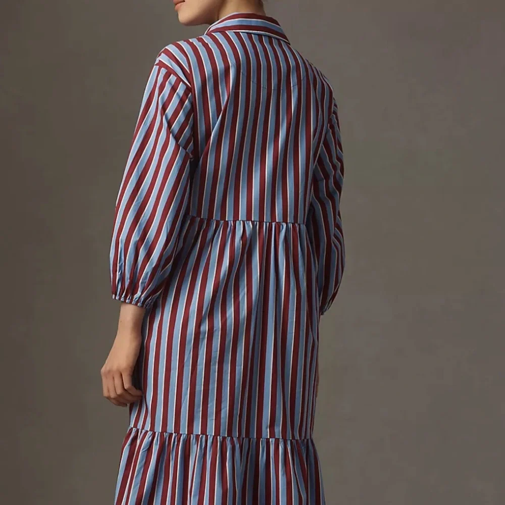Anthropologie Maeve Striped Bettina Dress - Picture 3 of 6